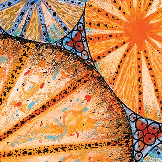 Orange circles 
