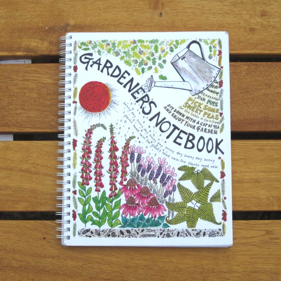 Gardener's notebook (c) Fiona Willis Artwork